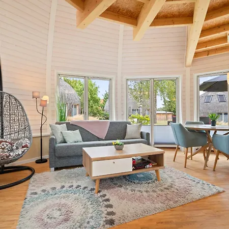 Prázdninový dům Kugelhaus Nordlichter - Skandinavischer Rueckzugsort In Runder Form Am Tollensesee Wustrow (Penzlin)