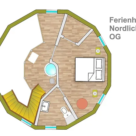 Kugelhaus Nordlichter - Skandinavischer Rueckzugsort In Runder Form Am Tollensesee Penzlin